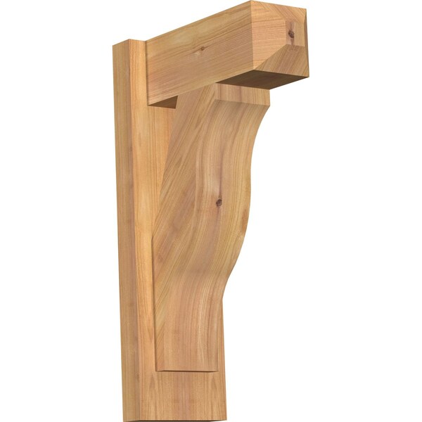 Ekena Millwork Funston Craftsman Smooth Outlooker, Western Red Cedar, 5 1/2"W x 12"D x 20"H OUT06X12X20FST04SWR - main